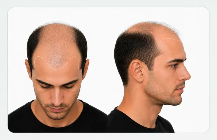 Severe hair loss